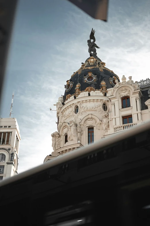 the dome of an old building on a sunny day