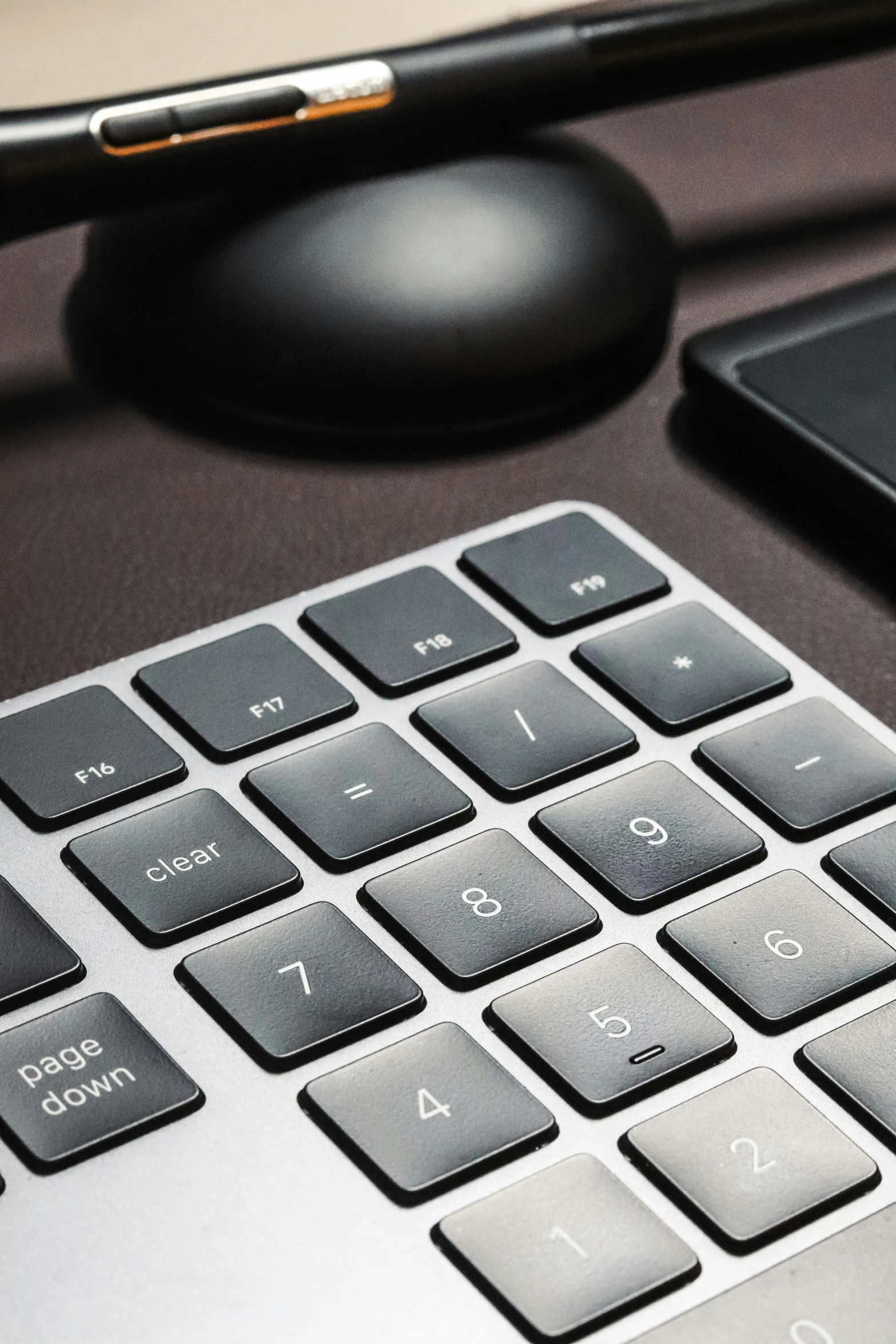 a close up s of the keyboard and mouse of a laptop