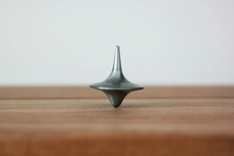 a metal object that is on a table
