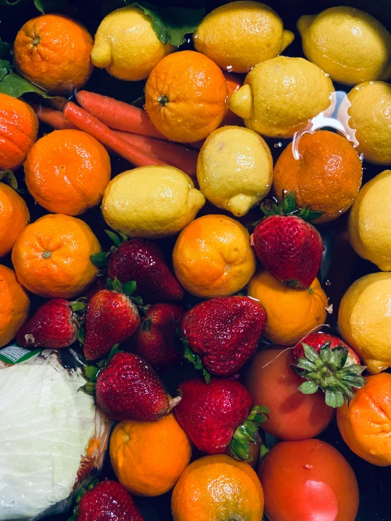 a bunch of fruit that is in a bowl