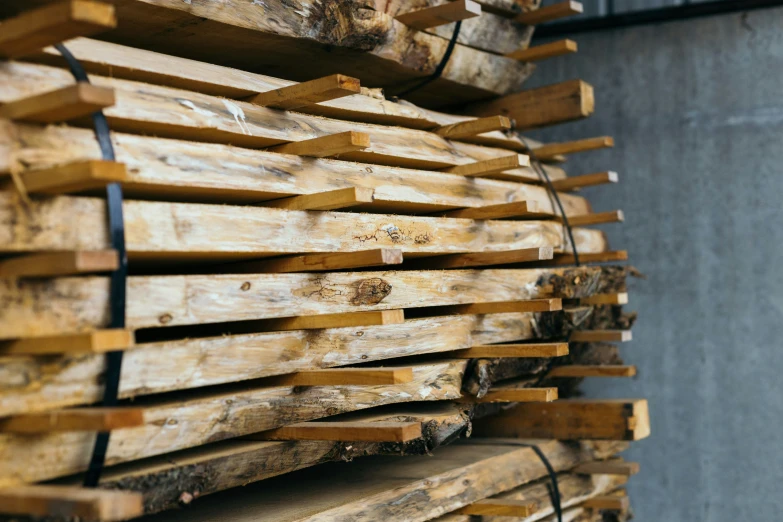 some very nice wood boards stacked together