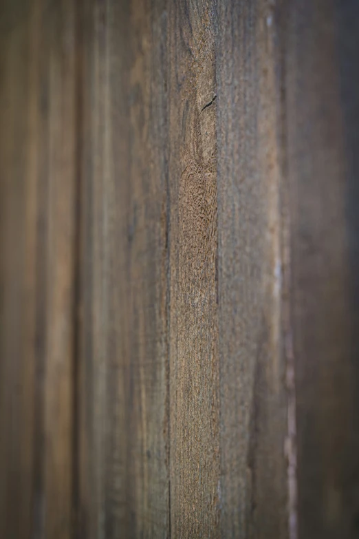 close up s of the wooden boards with dark stain