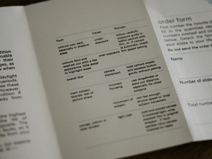 an image of an opened book with some words