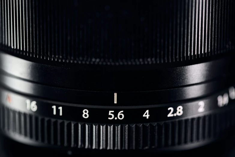 an image of a black lens closeup