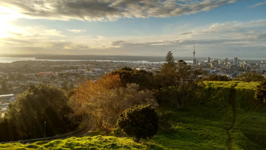 a scenic view of the city of seattle