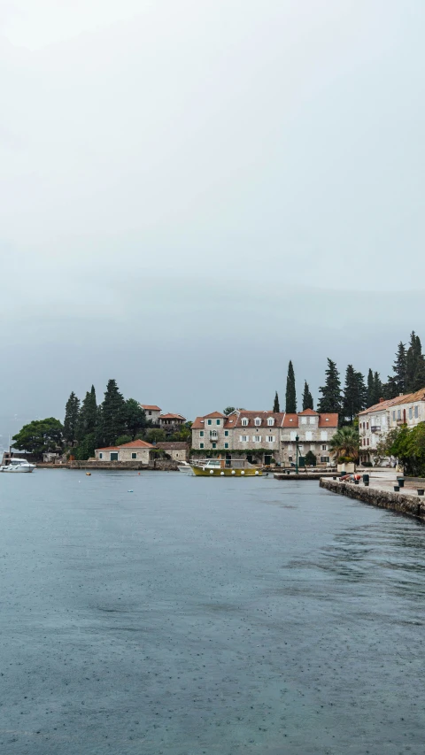 a body of water with some buildings on it