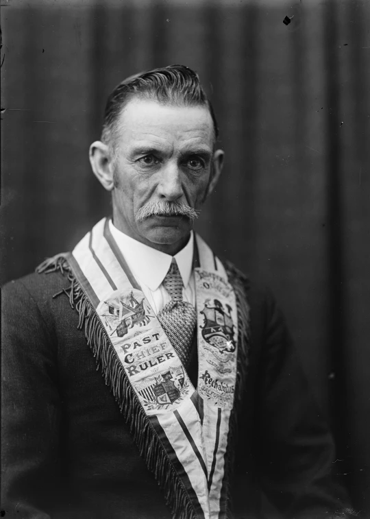 a man in a formal suit posing for a po