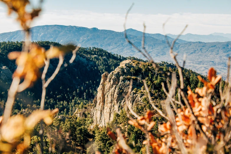 a picture of some rocks in the mountains