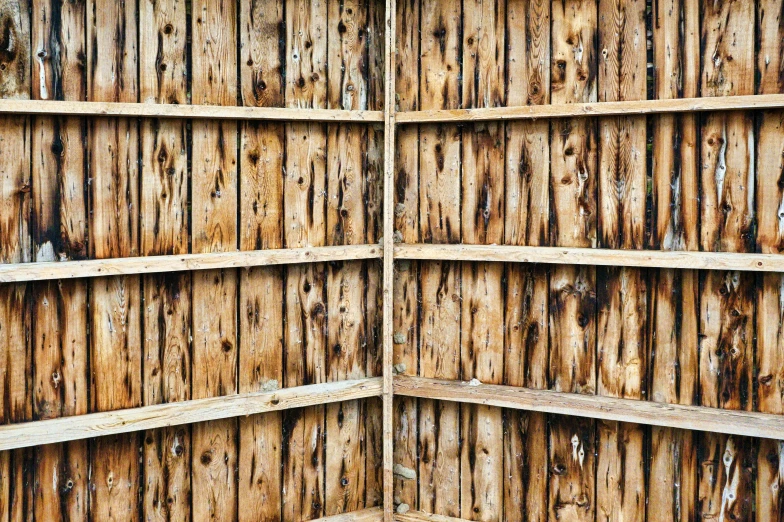 an abstract wooden background with peeling paint