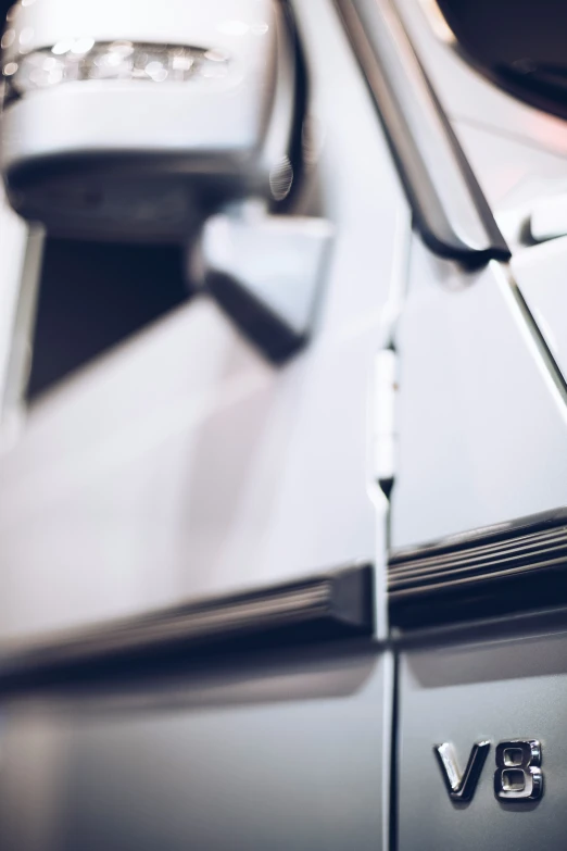 close up s of the trunk of a vehicle with its hood up