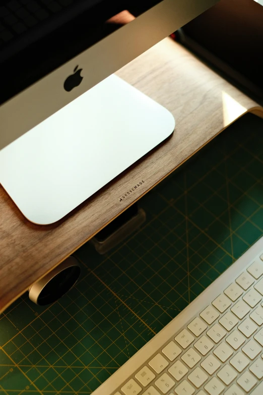 a close up of the keyboard and mouse on the desk