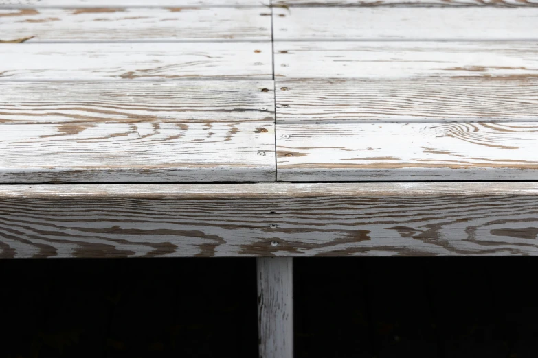 an animal sits in the shadow on a wood table