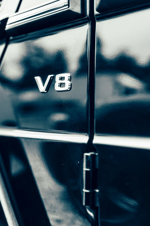 black and white pograph of an emblem on a vehicle