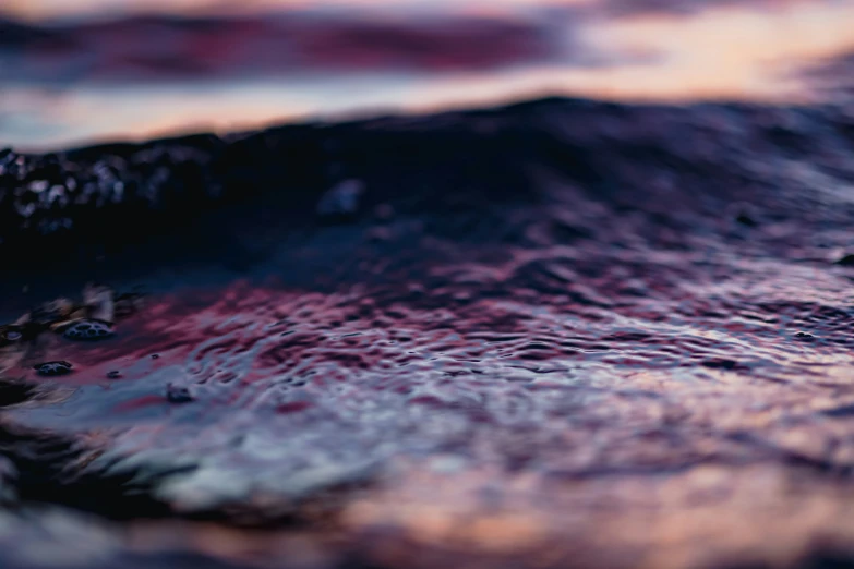 an artistic abstract image, with water and sky