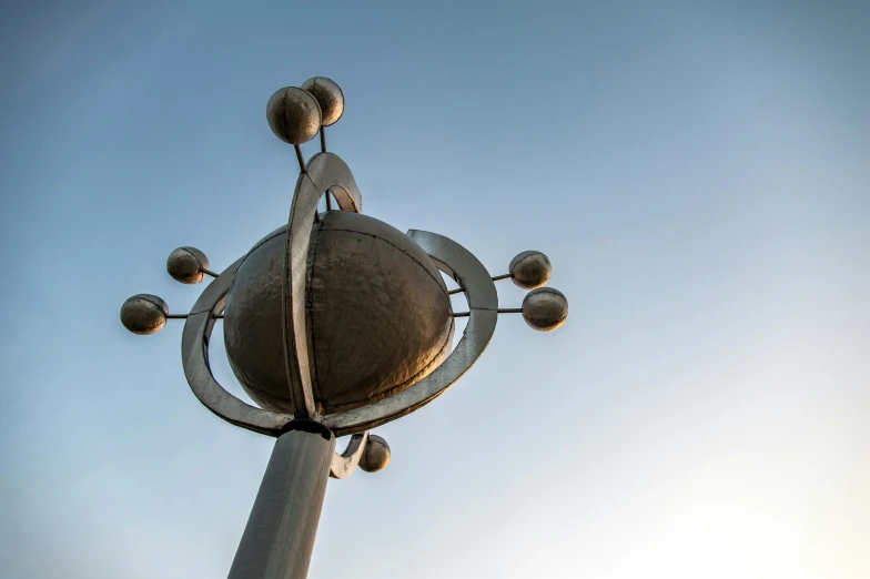 a tall tower with a sky in the background