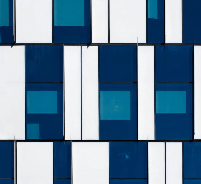 this is an image of a blue and white wall