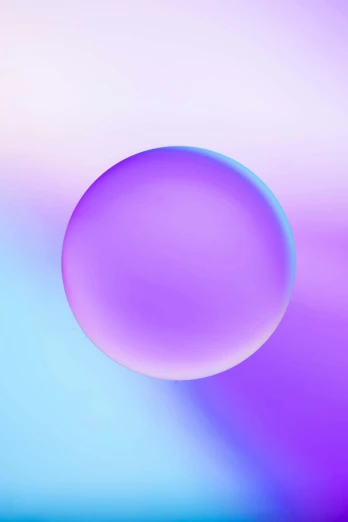 an artistic colored pograph of a bubble