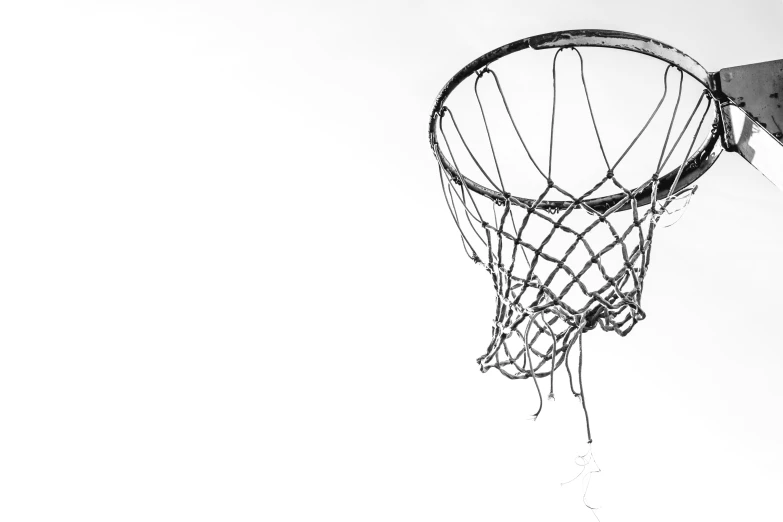 an image of a basketball going through the hoop