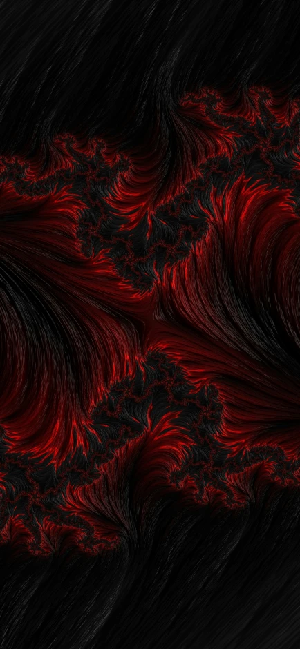 this is a beautiful red swirl design