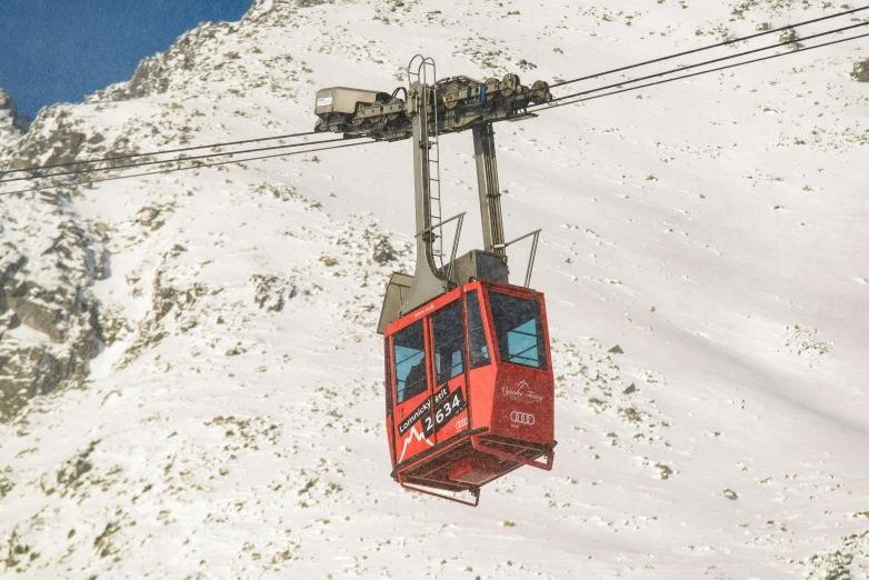 an image of a ski lift up in the air