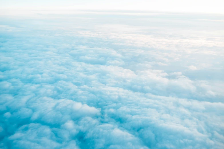 a wide s of the sky that is covered in cloud