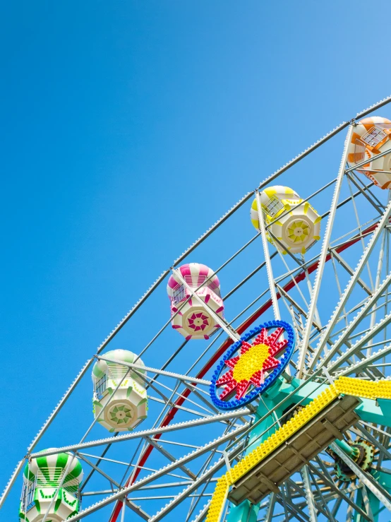 a ferris wheel at an amut park