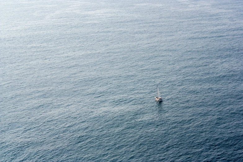 sail boat sailing in ocean on calm day