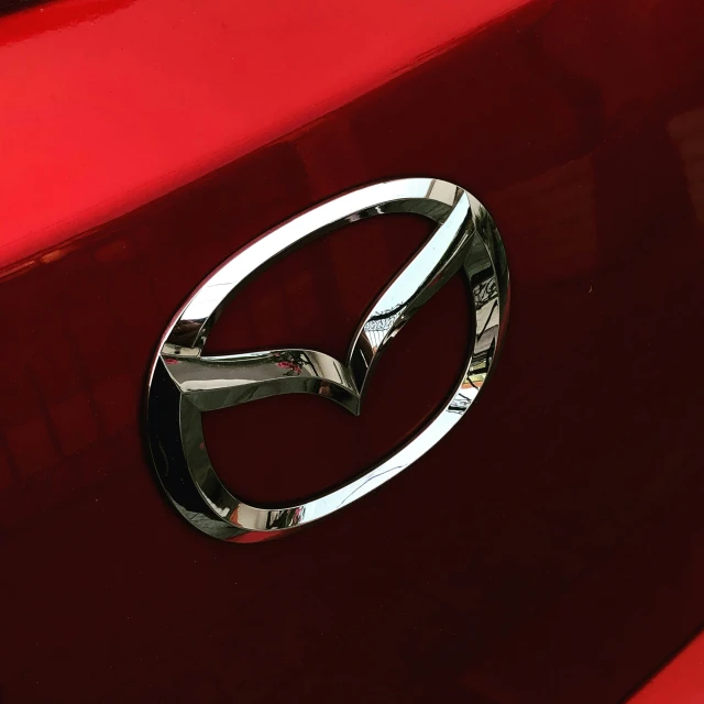 the emblem of a car is shown in this picture