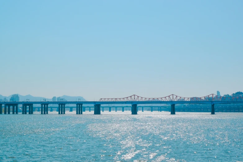 the pier is situated on an ocean front area