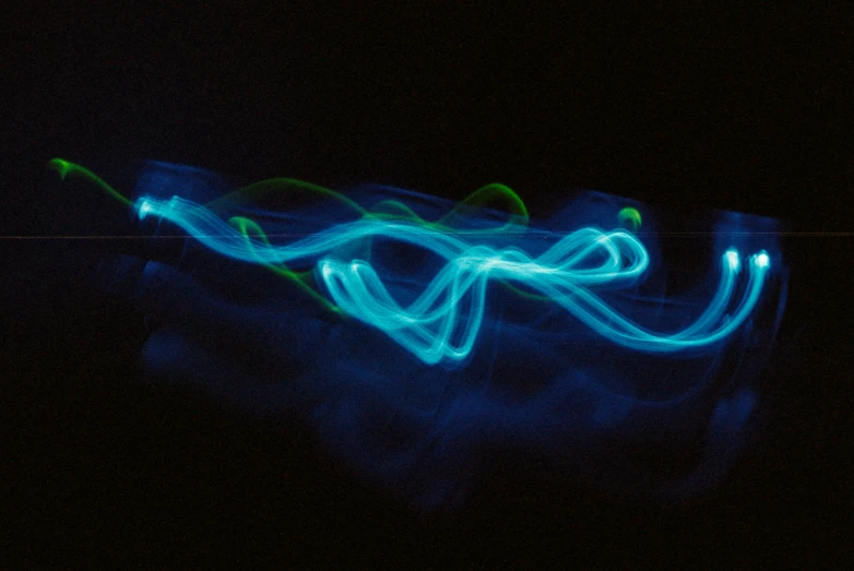 light painting, using the camera lens to view soing