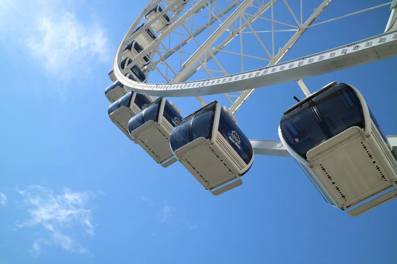 a ferris wheel in a carnival or carnival park