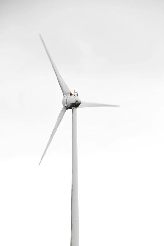 the wind mill is producing turbine electricity