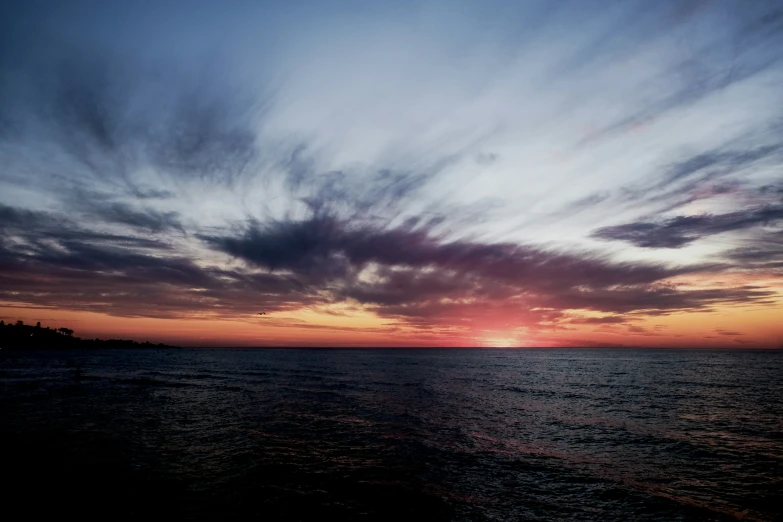 some water and a sky in the background