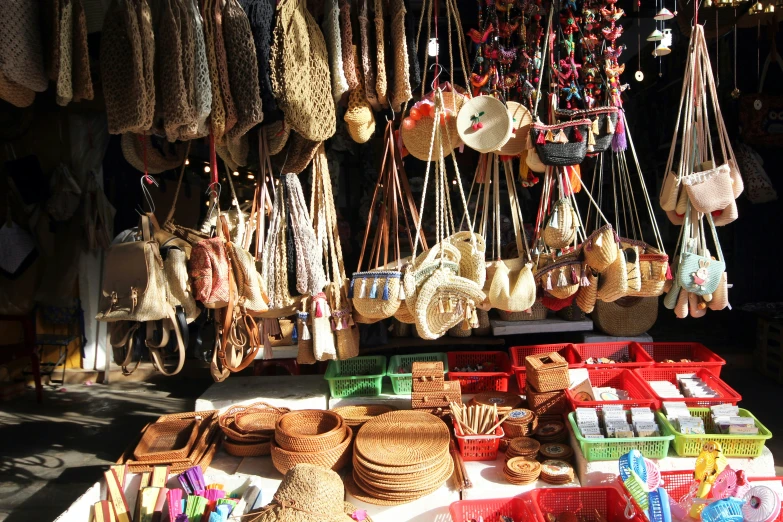 a large open air market that sells items