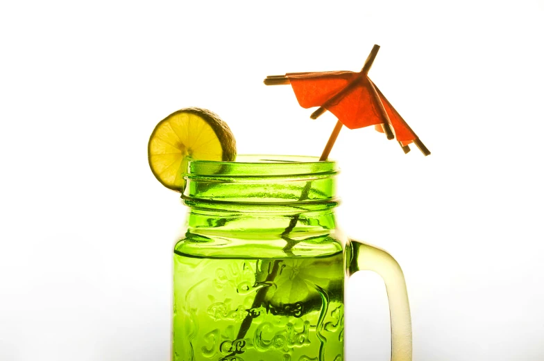 an item in a jar that looks like a lemonade pitcher