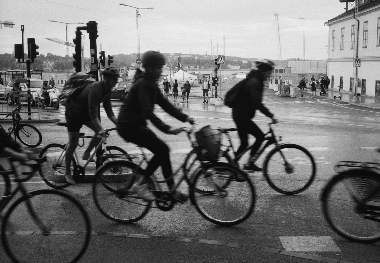 a couple of people that are on some bikes