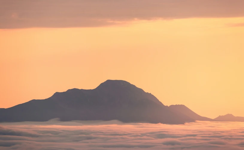 the view from the top of a large mountain