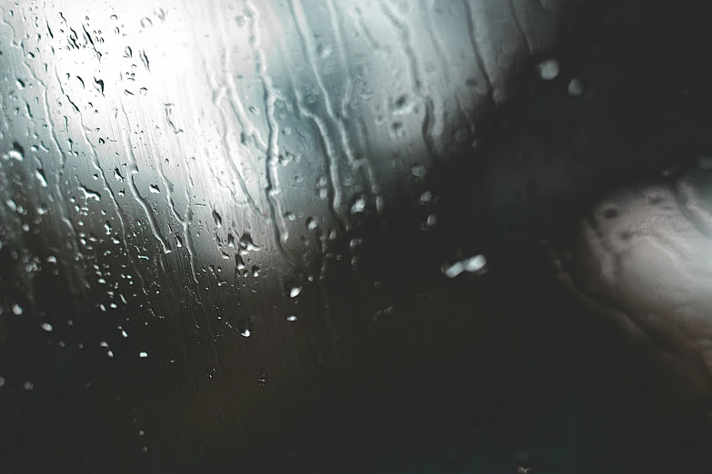 this is water on the window of a vehicle