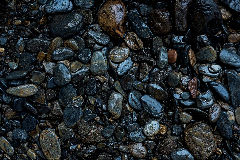 rock and gravel pattern that can be seen in high resolution