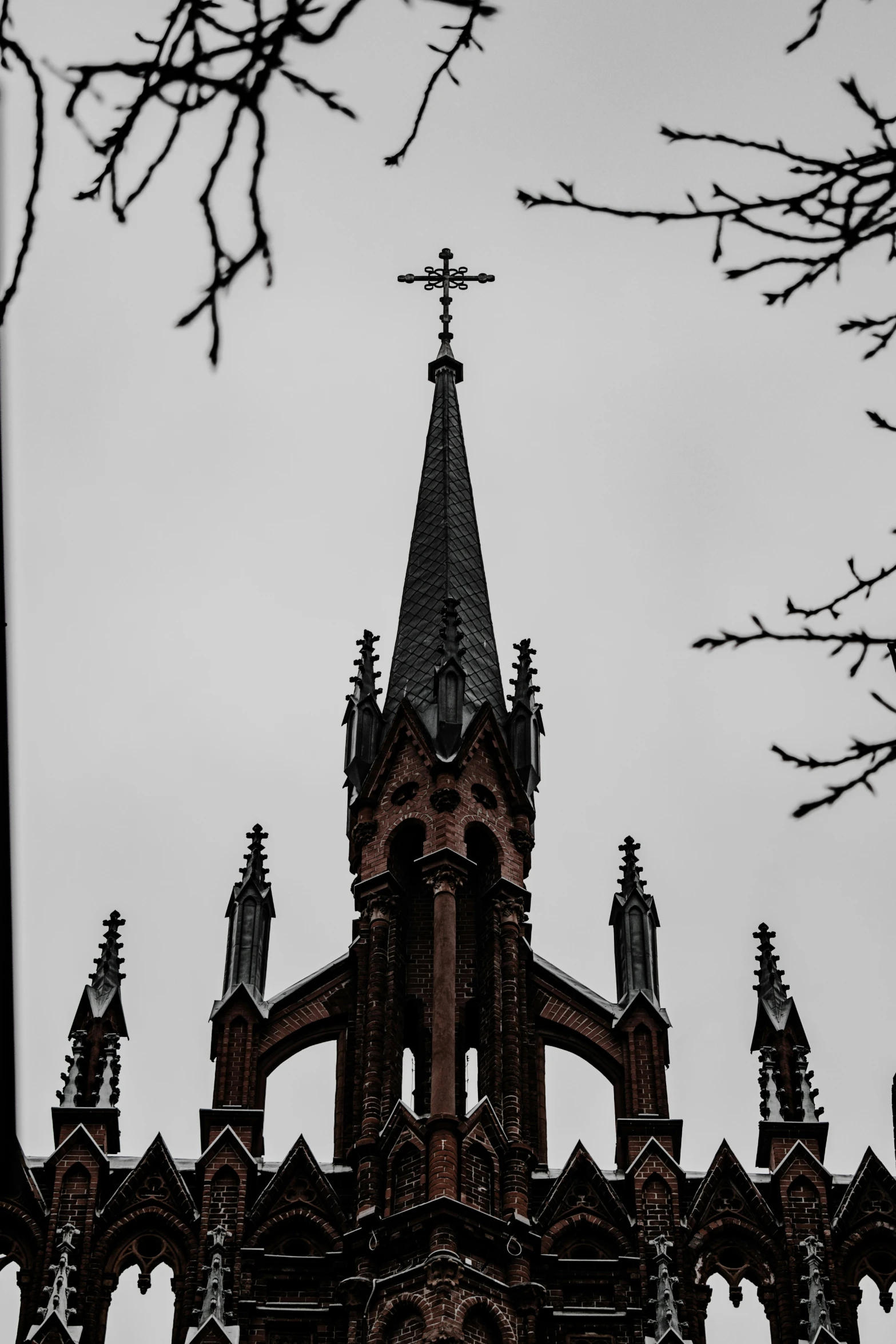 a picture of an old building with an ornate tower