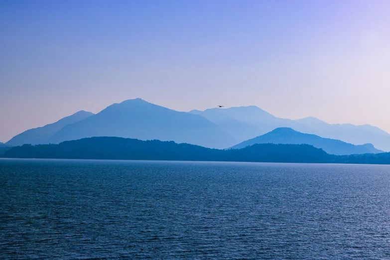 a small boat on a large body of water