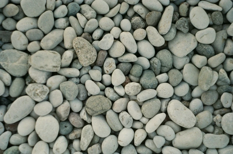 a pile of rocks sitting on top of a wooden table