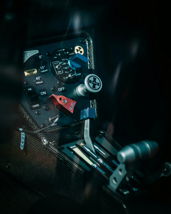 the instrument ons on a car's dashboard are visible