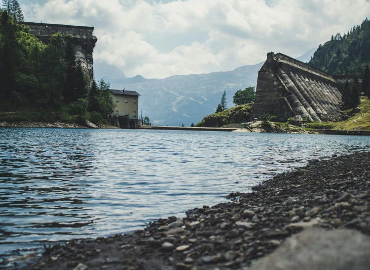 large boat floating in a body of water