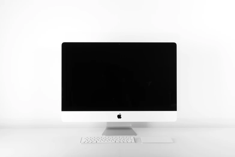 this is an image of an apple desktop computer