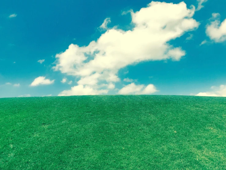 a sky filled with lots of white clouds