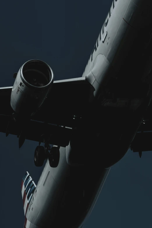 a large passenger jet flying through a blue sky