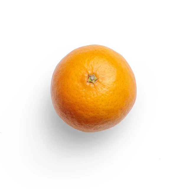 an orange that has been sliced in half
