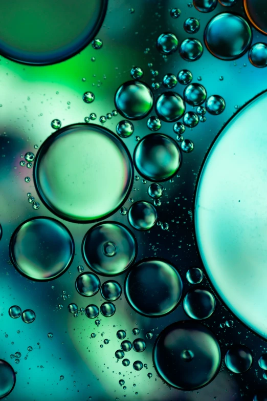 an image of a lot of water bubbles