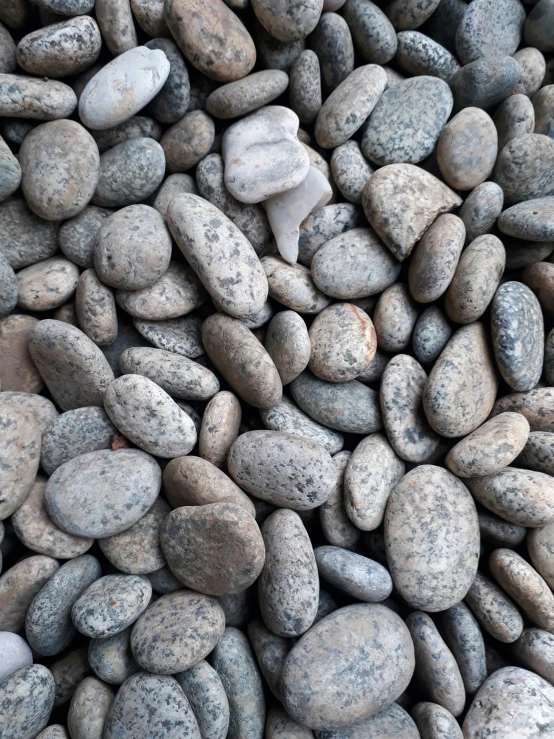 a pile of pebbles on top of each other